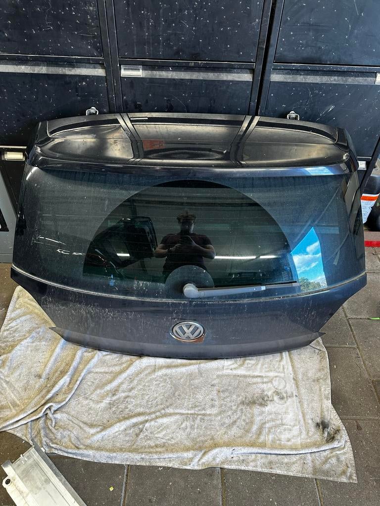 Achterklep VW Polo 6R LC9X - Zwart, Ophalen, Gebruikt, Achterklep, Volkswagen