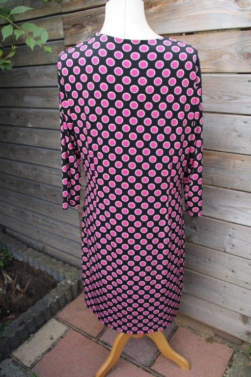 Jurk zwart/ roze Gerry Weber mt Xl Vaste prijs, Zwart, Maat 46/48 (XL) of groter, Ophalen of Verzenden, Zo goed als nieuw