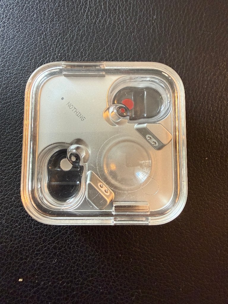 Original NOTHING EAR(3) B173 Silver charging case, Gebruikt, Overige merken, Zilver, Ophalen of Verzenden