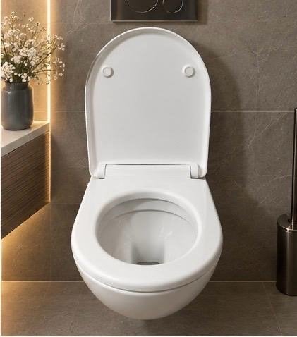 Villeroy & Boch Omnia Architectura wandcloset + wc-bril, Doe-het-zelf en Verbouw, Ophalen, Zo goed als nieuw, Toilet