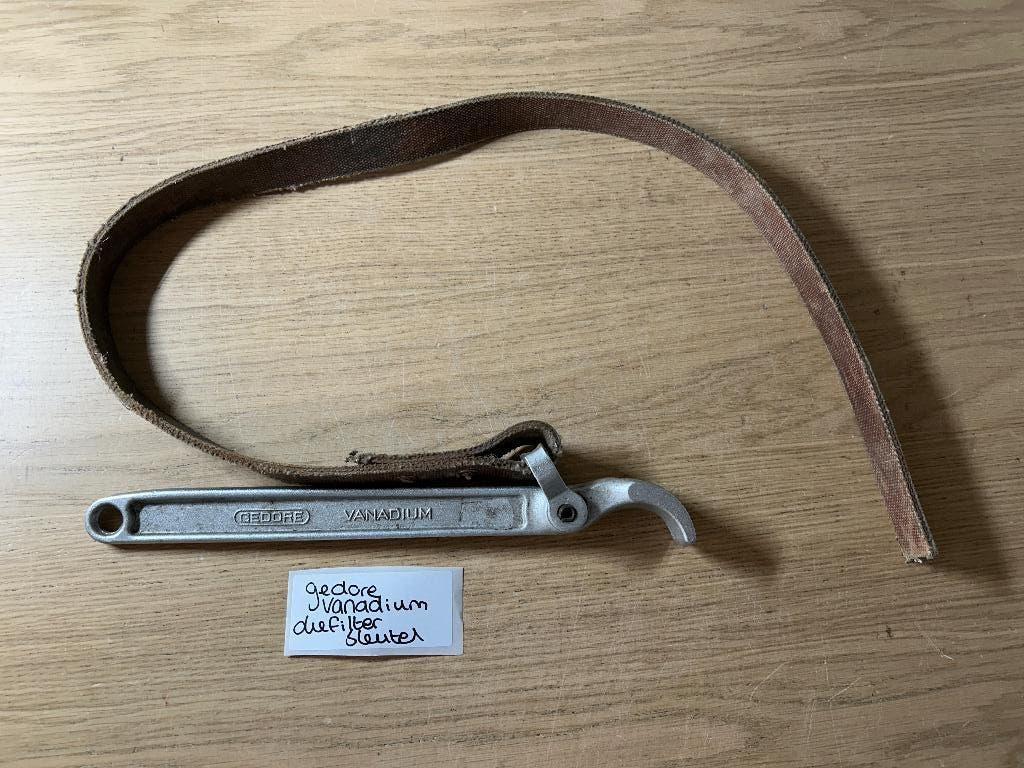 Gedore Oliefilter Sleutel Bandsleutel, Auto diversen, Autogereedschap, Gebruikt, Ophalen of Verzenden