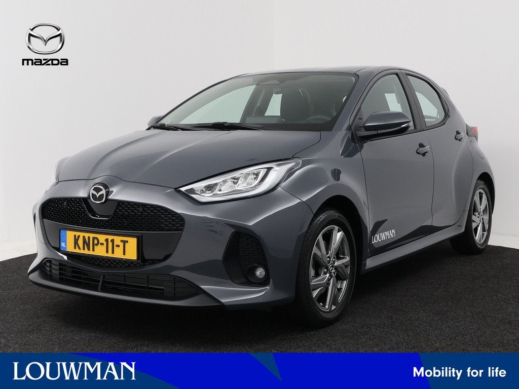 Mazda 2 Hybrid 1.5 Exclusive-line DEMO voordeel (bj 2026), Auto's, Mazda, 12 maanden, Bedrijf, 26 km/l, Hybride Elektrisch/Benzine