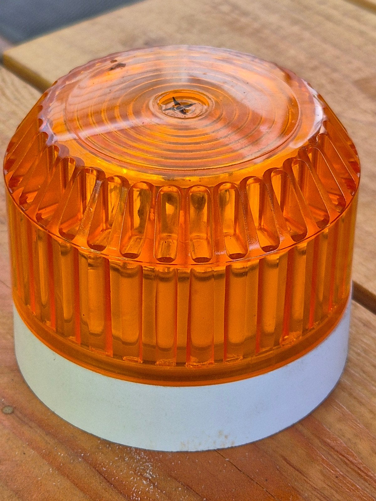 Oranje zwaailicht / waarschuwingslamp, Ophalen of Verzenden, Gebruikt, Universele onderdelen