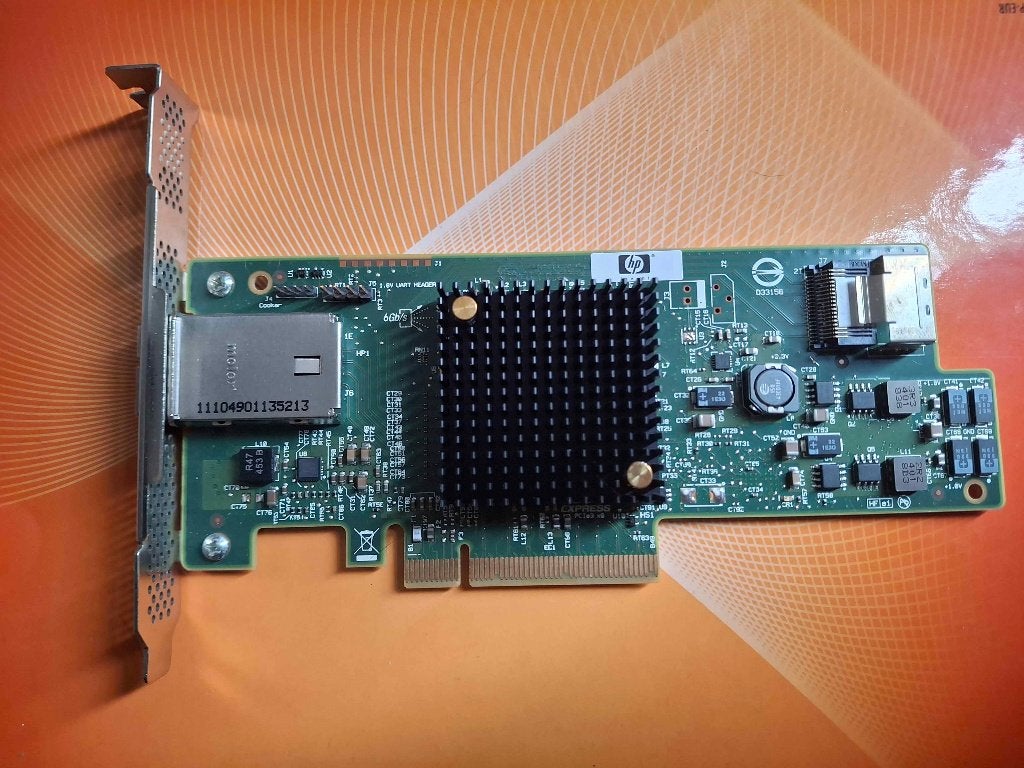 HP LSI SAS 9205-4i4e FP Host Bus Adapter (HBA), Computers en Software, Harde schijven, Intern, Server, HDD, Ophalen of Verzenden