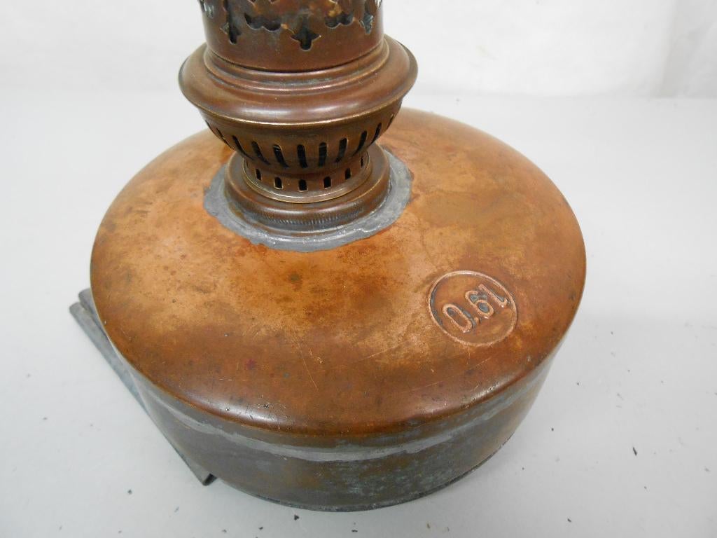Roodkoperen Olielamp, Scheepslamp, Ophalen of Verzenden