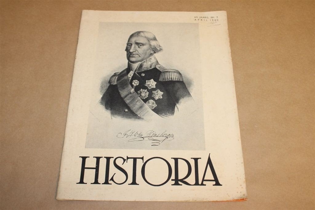 Historia - Maandschrift voor geschiedenis - No. 3 - 1940 !!, Boeken, Ophalen of Verzenden, Zo goed als nieuw