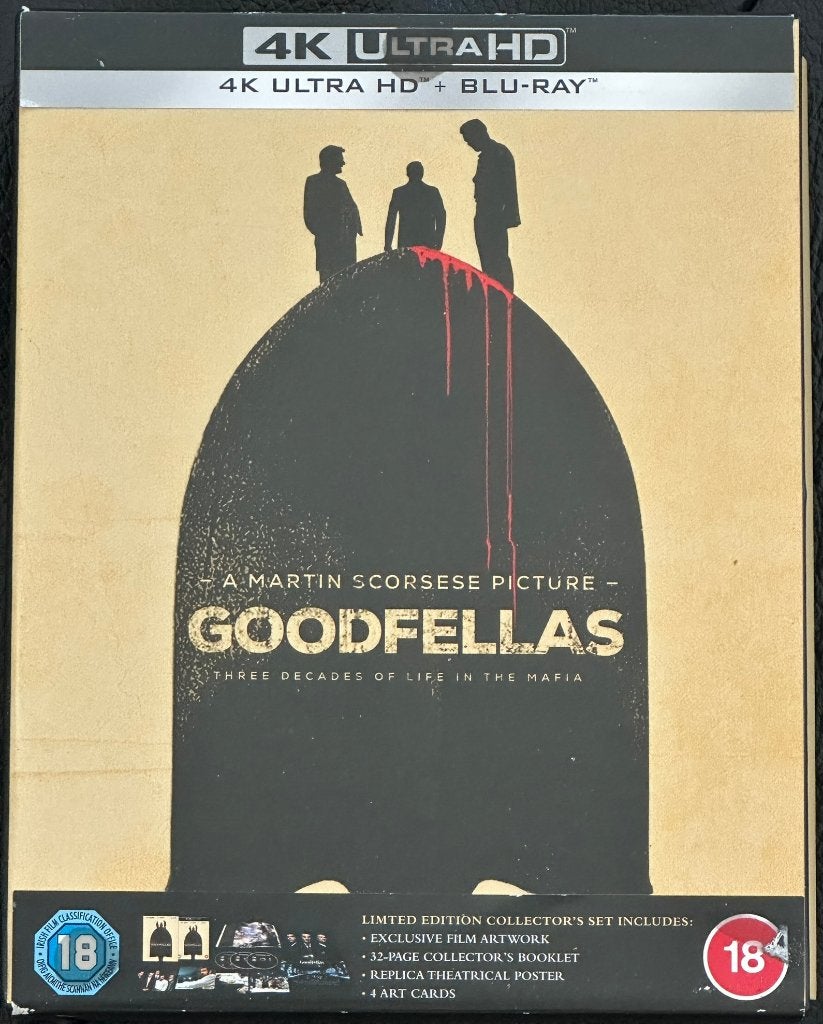 Goodfellas Limited Edition 4K UHD, Cd's en Dvd's, Ophalen of Verzenden, Gebruikt