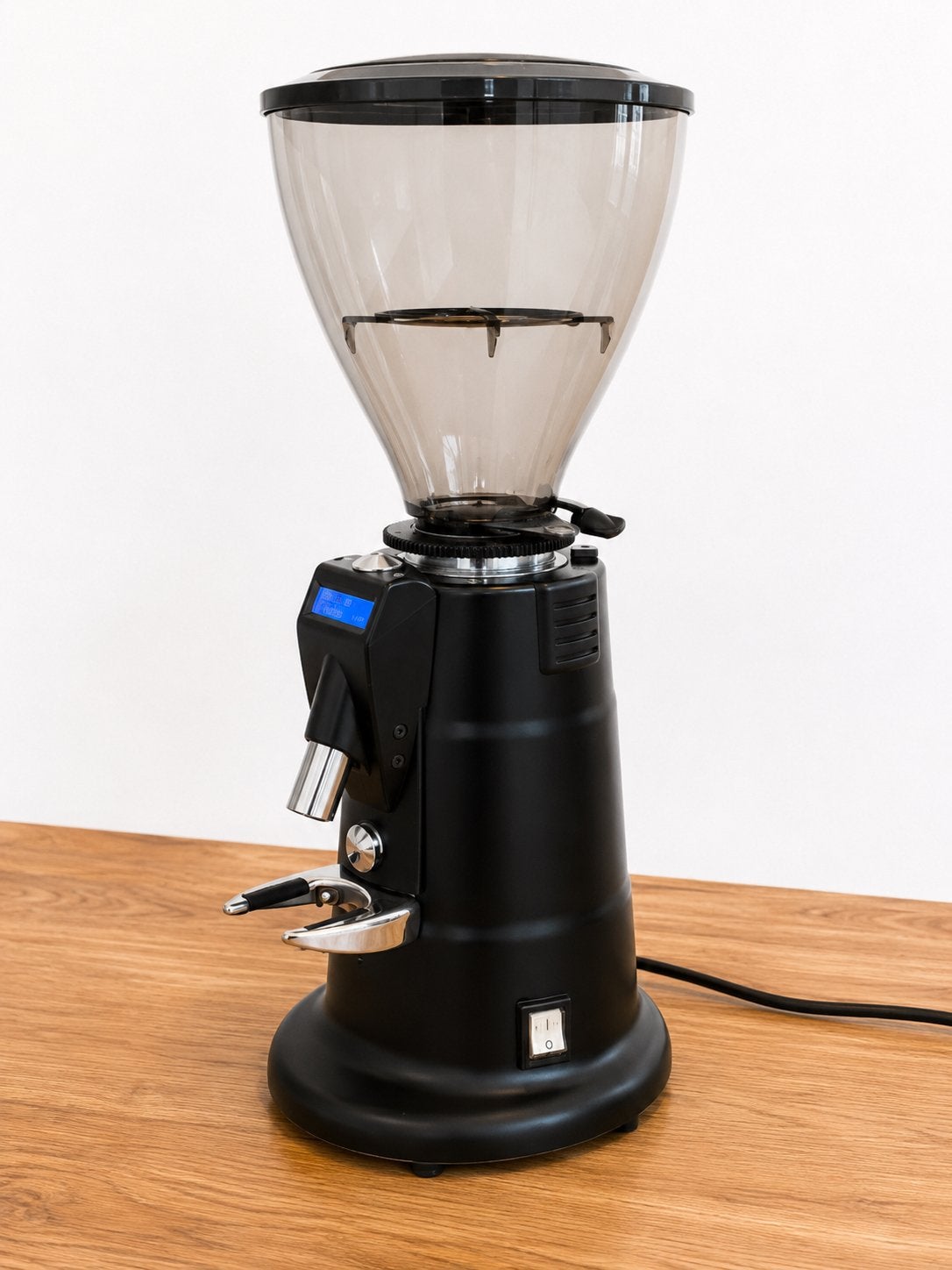 Macap MXD koffiemolen zwart – gereviseerd, nieuwe maalschijv, Ophalen of Verzenden, Refurbished, Koffiebonen