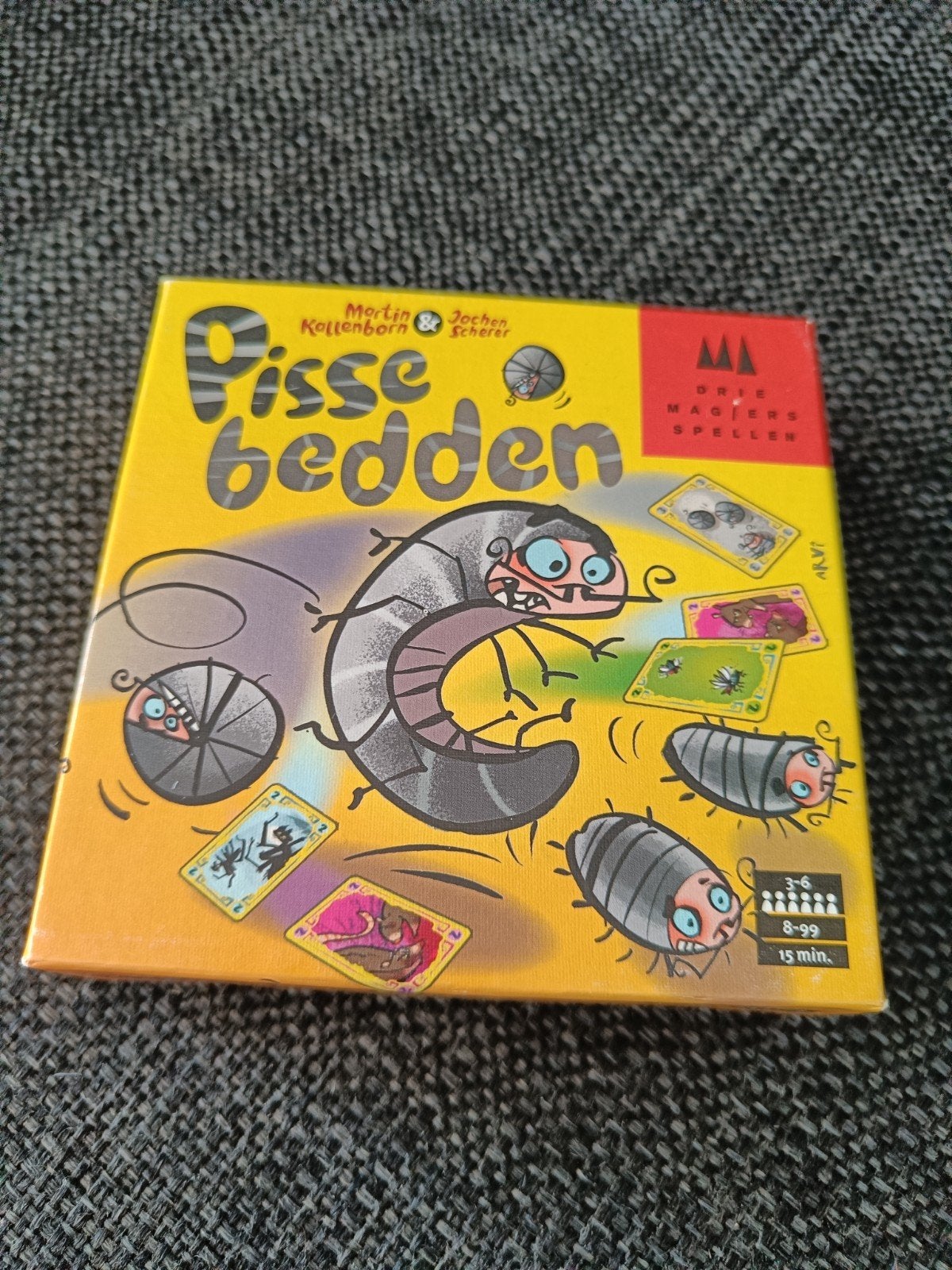 Pissebedden - Leuk en chaotisch kaartspel voor jong en oud, Hobby en Vrije tijd, Gezelschapsspellen | Kaartspellen, Vijf spelers of meer