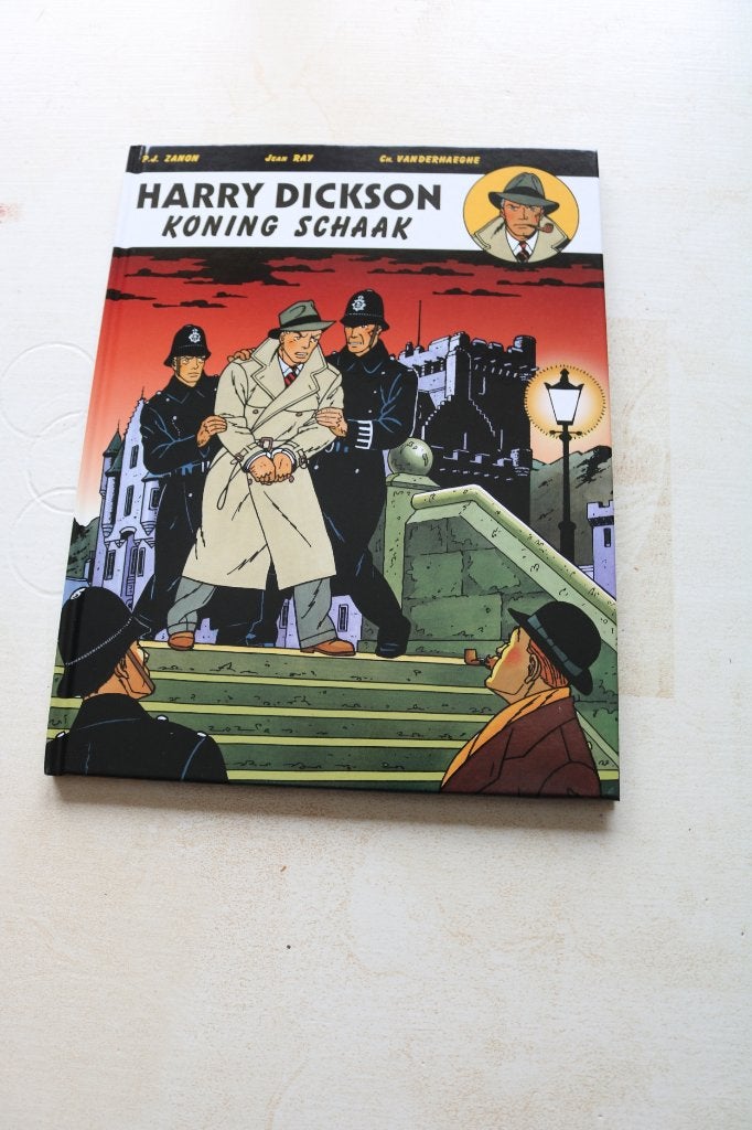 Harry Dickson Nr 7 : Koning schaak - hc - 1-ste druk 2002, Eén stripboek, Ophalen of Verzenden, Nieuw