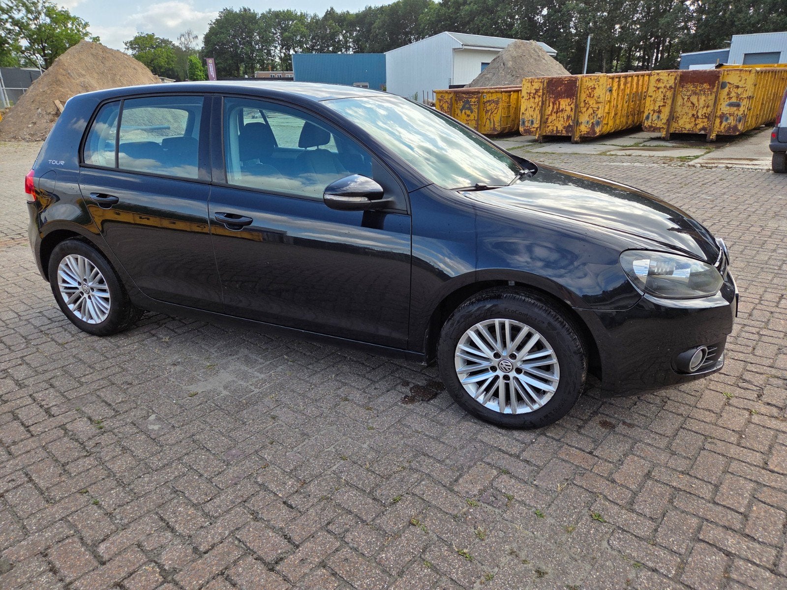 Volkswagen Golf 1.2 TSI 77KW 5D 2010 Zwart, Voorwielaandrijving, 4 cilinders, 610 kg, Origineel Nederlands