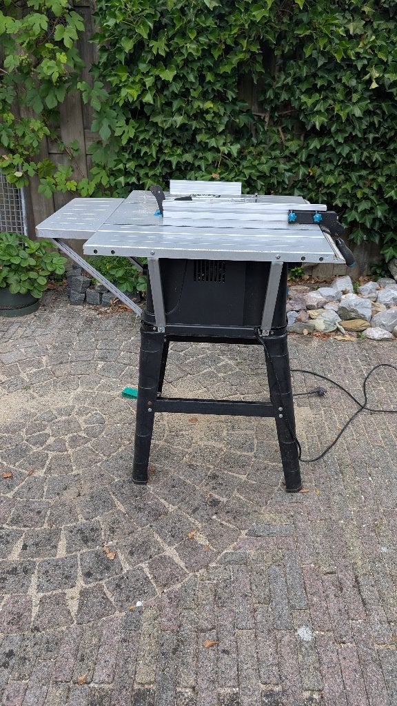 Zaagtafel TopCraft 1700W, Doe-het-zelf en Verbouw, Gereedschap | Zaagmachines, Gebruikt, Cirkelzaag, 30 tot 70 mm, 1200 watt of meer