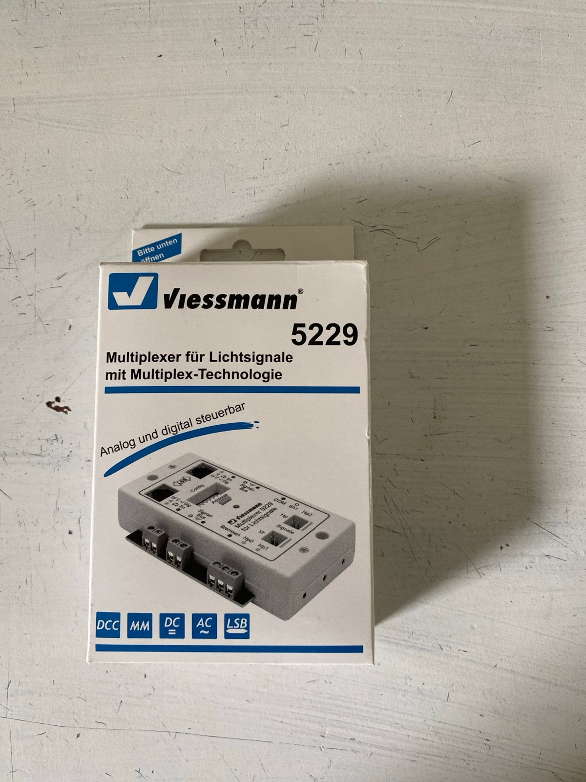 Viessmann 5229 Multiplexer voor Lichtsignalen, Overige merken, Ophalen of Verzenden, Zo goed als nieuw, Groter dan 1:32