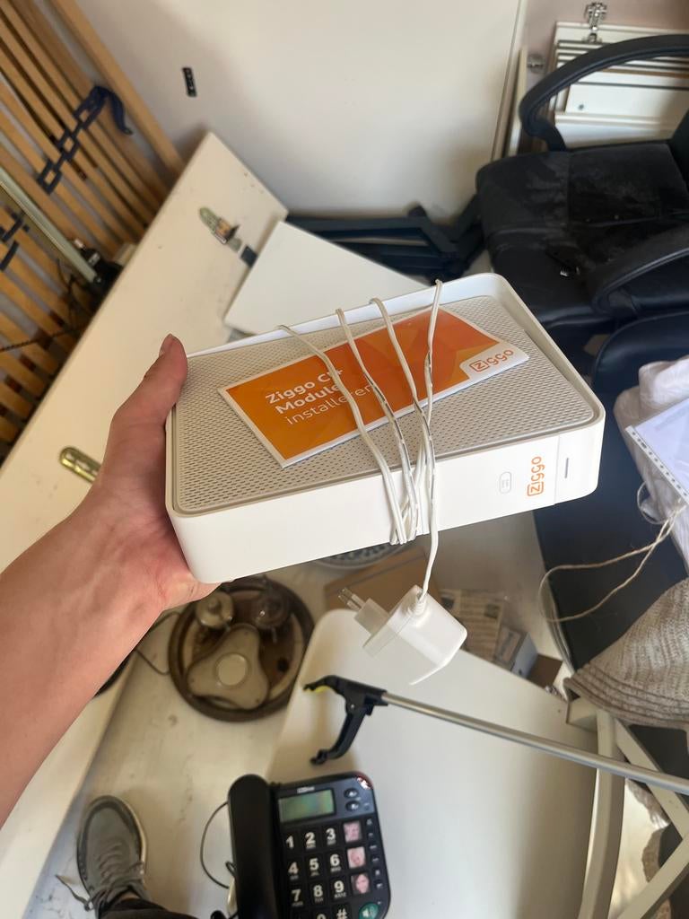 Ziggo Connect Box modem/router met adapter, Ophalen of Verzenden, Gebruikt