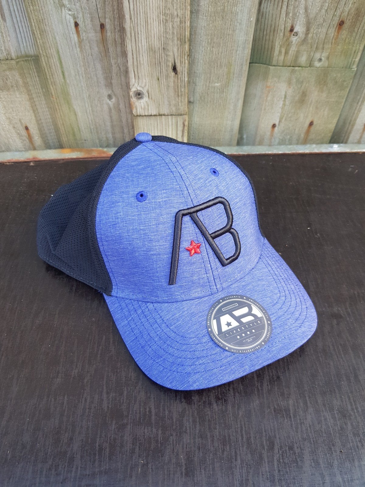 Ab lifestyle cap Blauw zwart, Ophalen of Verzenden, Zo goed als nieuw