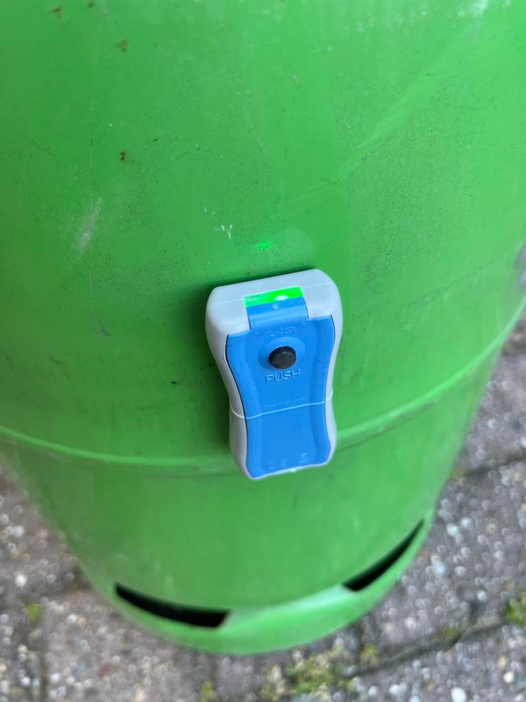 Witkamp LPG gasfles 27 lt  met 60% inhoud, Ophalen of Verzenden, Gebruikt