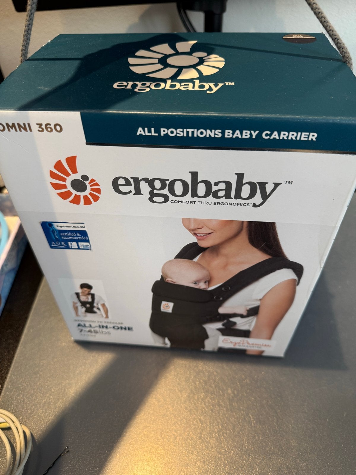 Ergobaby Omni 360 draagzak - Zo goed als nieuw, Kinderen en Baby's, Babydragers en Draagdoeken, Zo goed als nieuw, Buik, Rug of Zij