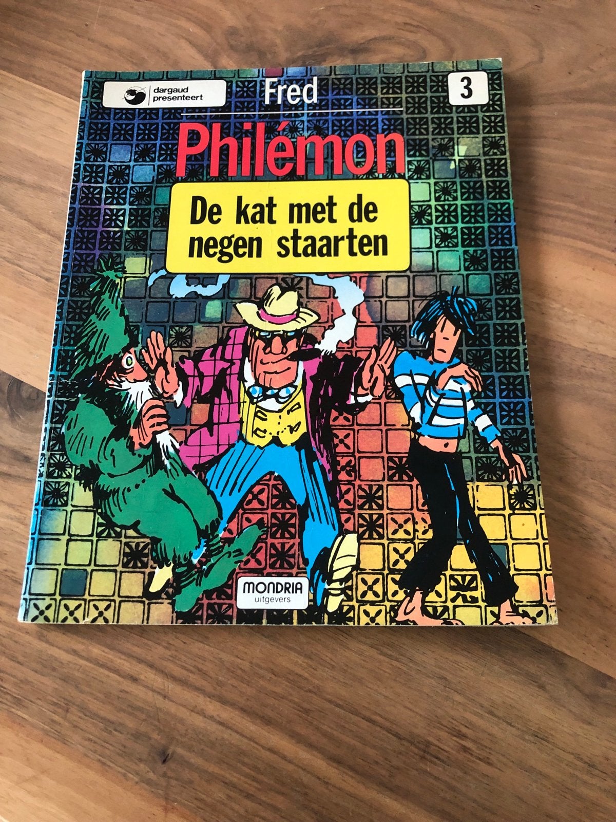Philémon - De kat met de negen staarten (deel 3), Eén stripboek, Ophalen of Verzenden, Gelezen