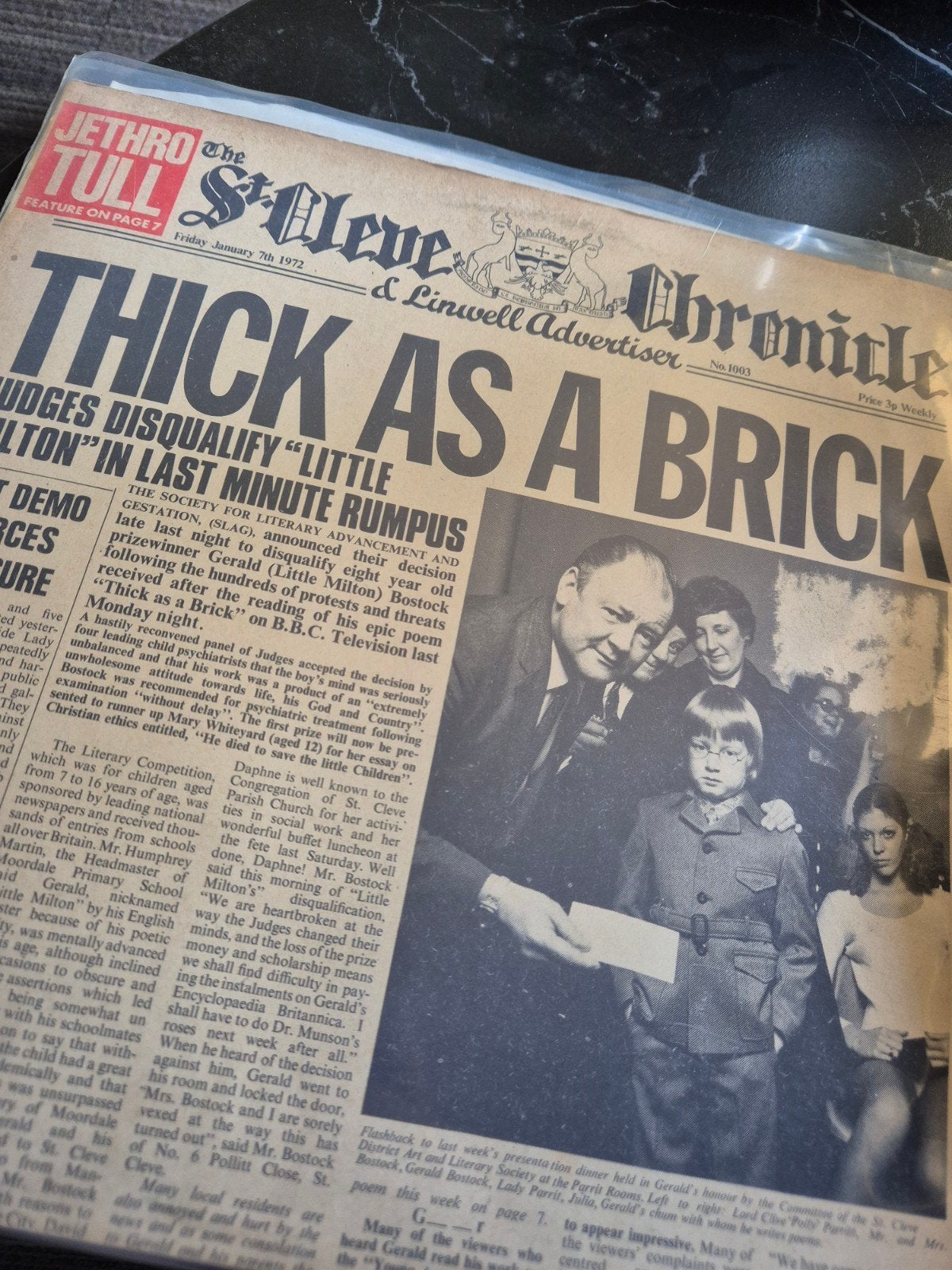Jethro Tull, Ophalen of Verzenden, Gebruikt, 12 inch