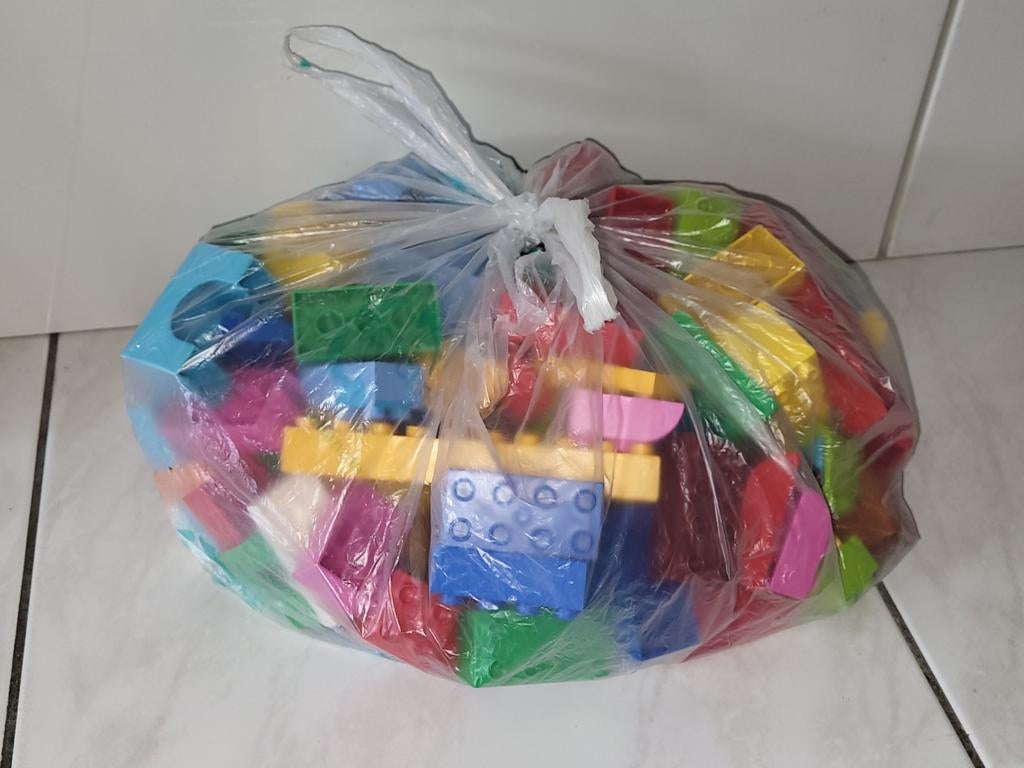 Duplo set met 200 stenen, Gebruikt, Ophalen of Verzenden, Duplo, Duplo
