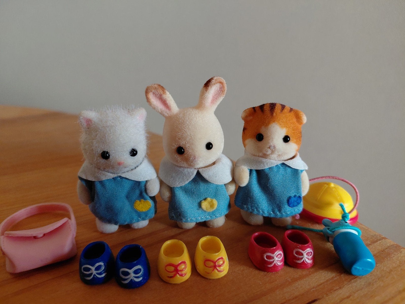 Sylvanian Families drie crèche vrienden compleet, Verzamelen, Poppetjes en Figuurtjes, Ophalen of Verzenden, Gebruikt