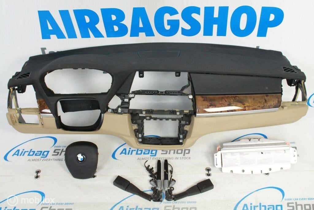 Airbag set - Dashboard beige BMW X5 E70 (2006-2014), Gebruikt, Ophalen of Verzenden