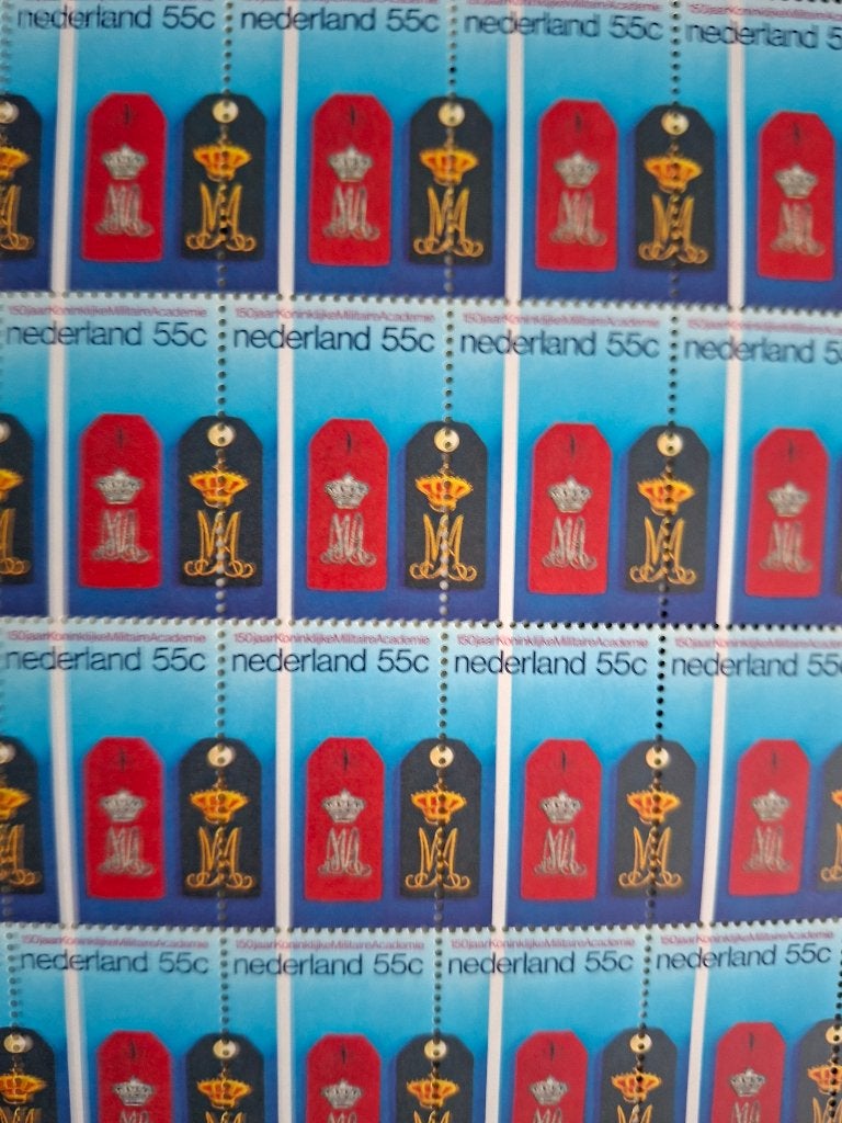 Postzegels 55c - 150 jaar Koninklijke Militaire Academie, Postzegels en Munten, Postzegels | Nederland, Ophalen, Na 1940, Postfris