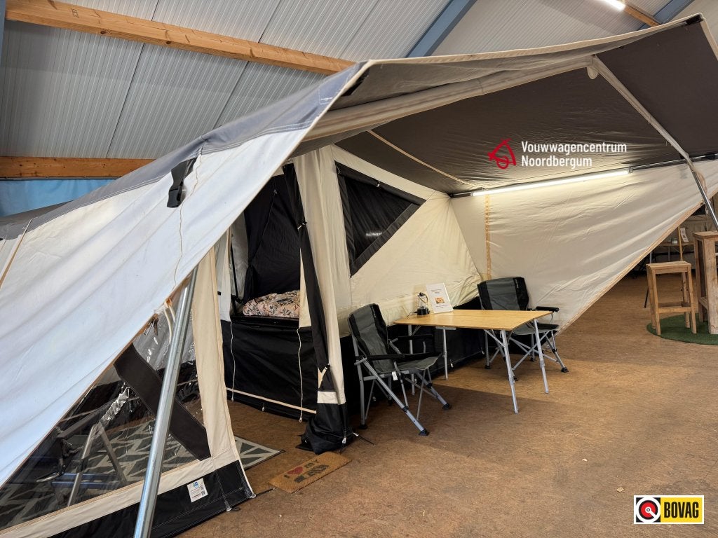 Jamet Duo Luxe XL Compleet, Caravans en Kamperen, Vouwwagens, Tot en met 2, Jamet