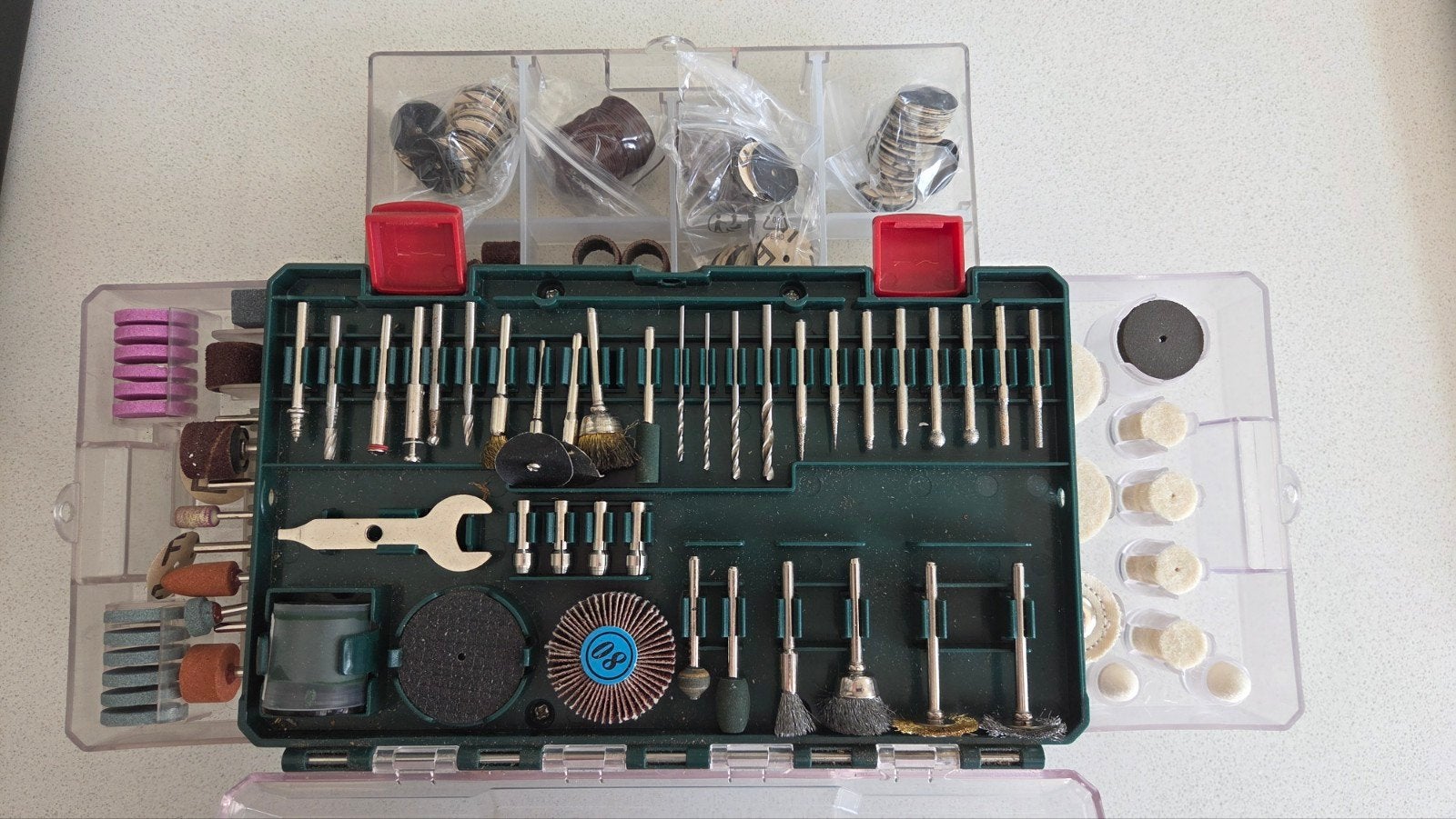 Parkside 12V Accu Multitool Set - Zo goed als nieuw, Ophalen