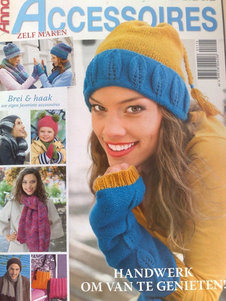 Anna accessoires zelf maken , breien & haken nr. 11, Verzenden, Zo goed als nieuw, Breien of Haken, Patroon of Boek