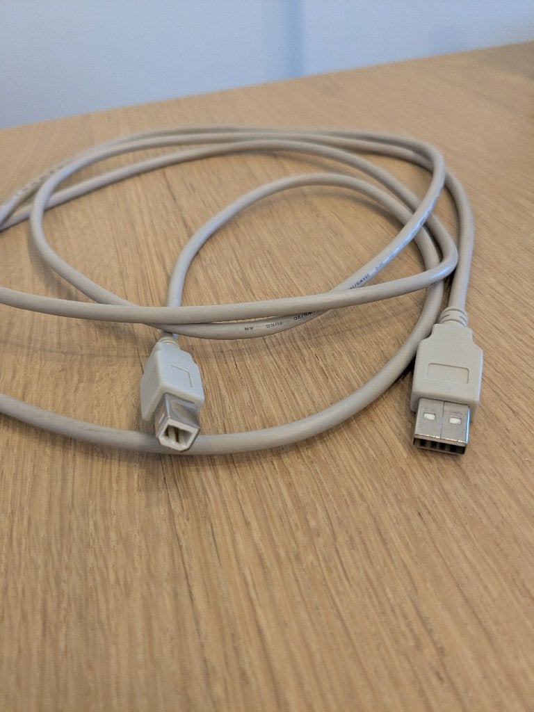 Printerkabel 2 stuks, Verzenden, Zo goed als nieuw