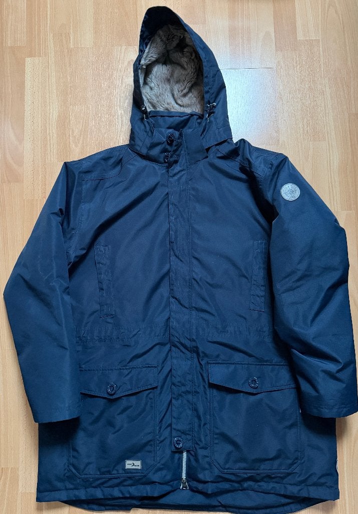 Blue Wave heren winterjas 4XL, Blauw, Nieuw, Overige maten, Ophalen of Verzenden