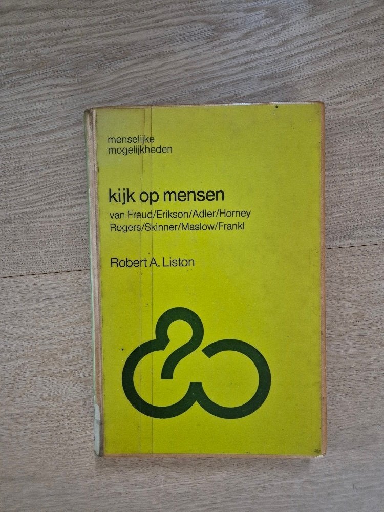 Kijk op mensen, Boeken, Ophalen of Verzenden, Gelezen, Cognitieve psychologie