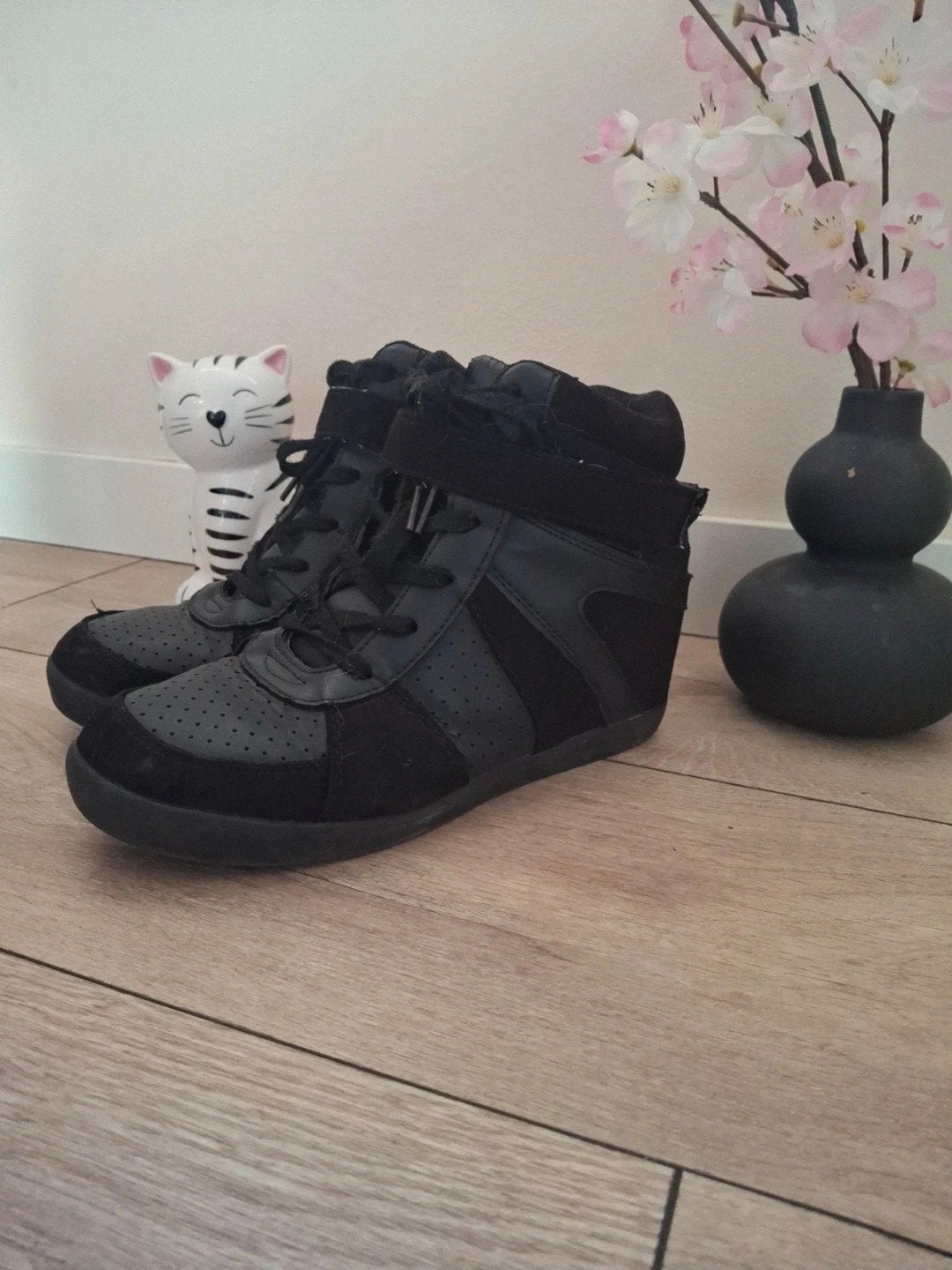 Zwarte Isabel Marant Dup3 Sneakers met Hak Maat 37/38, Ophalen of Verzenden