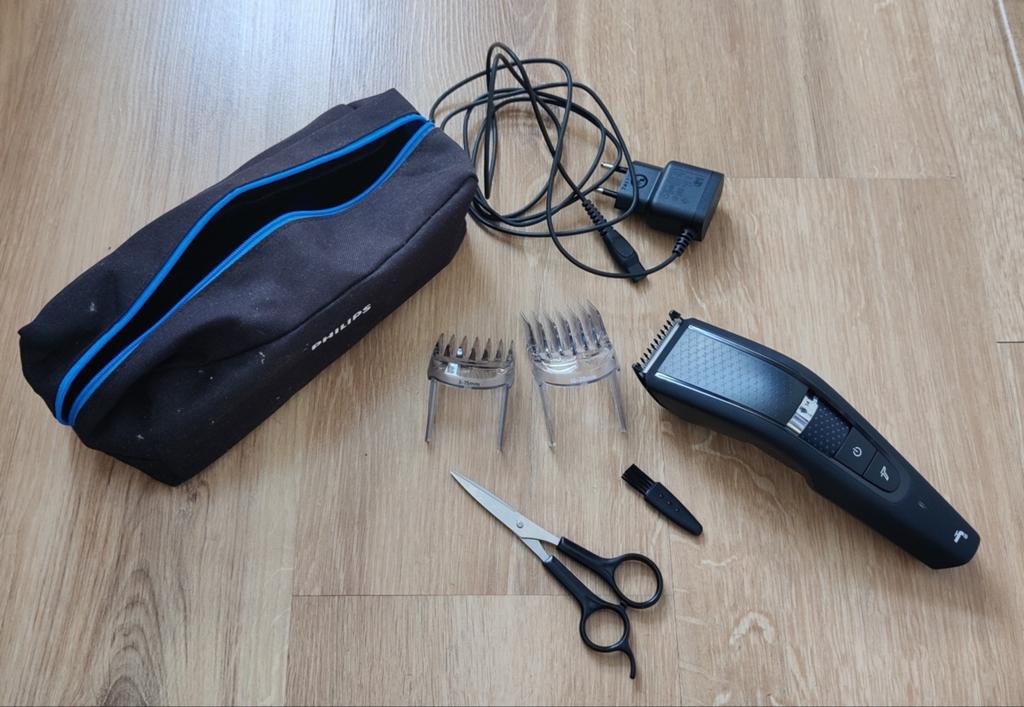 Philips Haartrimmer HC5632 met accessoires en etui, Ophalen of Verzenden, Zo goed als nieuw, Haarverzorging