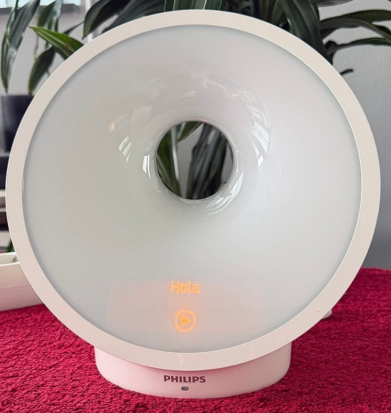 Philips Somneo Sleep & Wake-Up Light HF3671/01, Witgoed en Apparatuur, Ophalen, Zo goed als nieuw, Digitaal