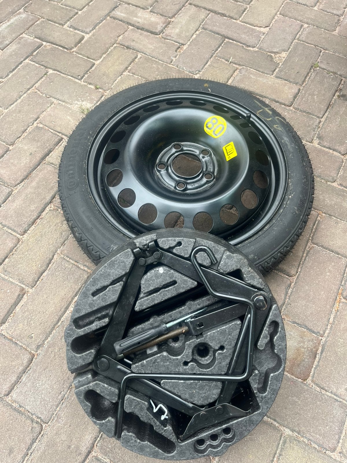 Opel Astra H | Thuiskomer + krik set |, Ophalen, Zo goed als nieuw