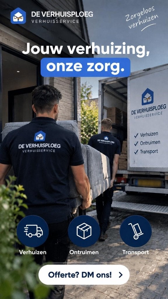De Verhuisploeg | Verhuisservice, Ontruiming & Transport, Inpakservice, Bedrijfsverhuizingen