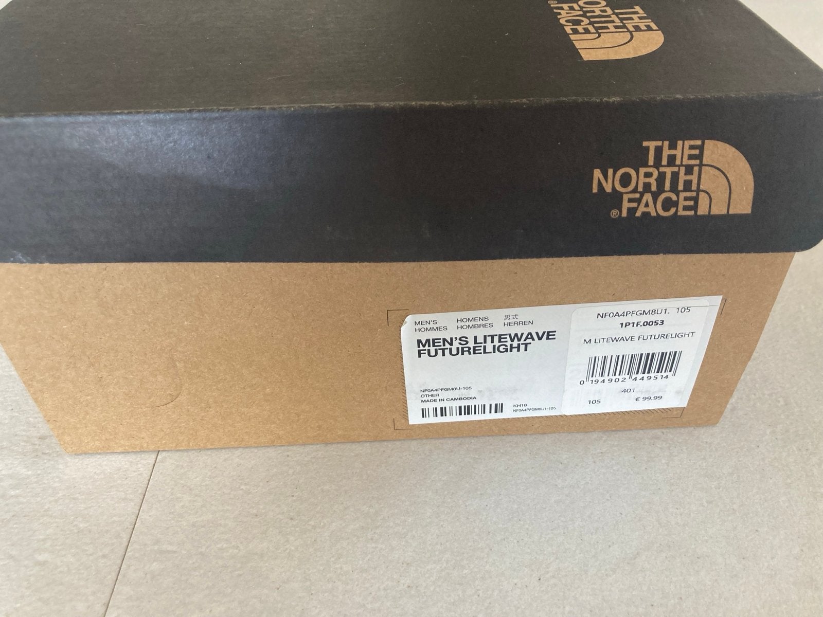 The North Face Litewave Futurelight wandelschoenen, Ophalen, Blauw, Nieuw, Wandelschoenen of Bergschoenen