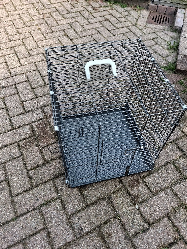Transportkooi Strong Traveller, Ophalen, Gebruikt, Metaal, Vogelkooi