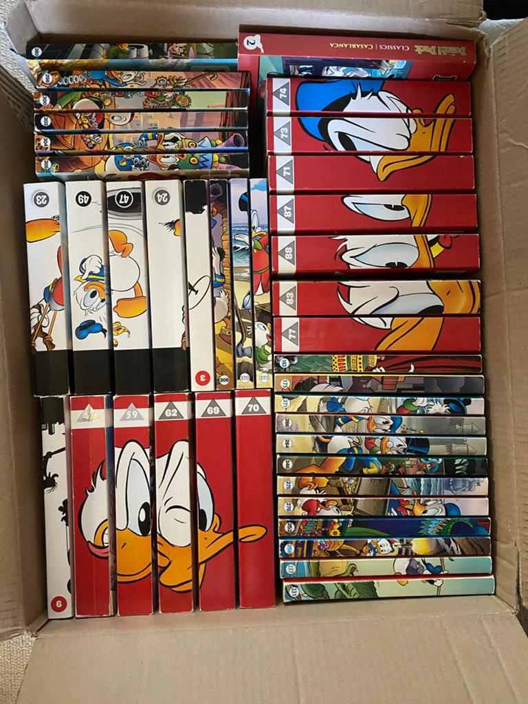 Grote collectie Donald Duck pockets (40 stuks), Boeken, Meerdere stripboeken, Ophalen of Verzenden, Gelezen