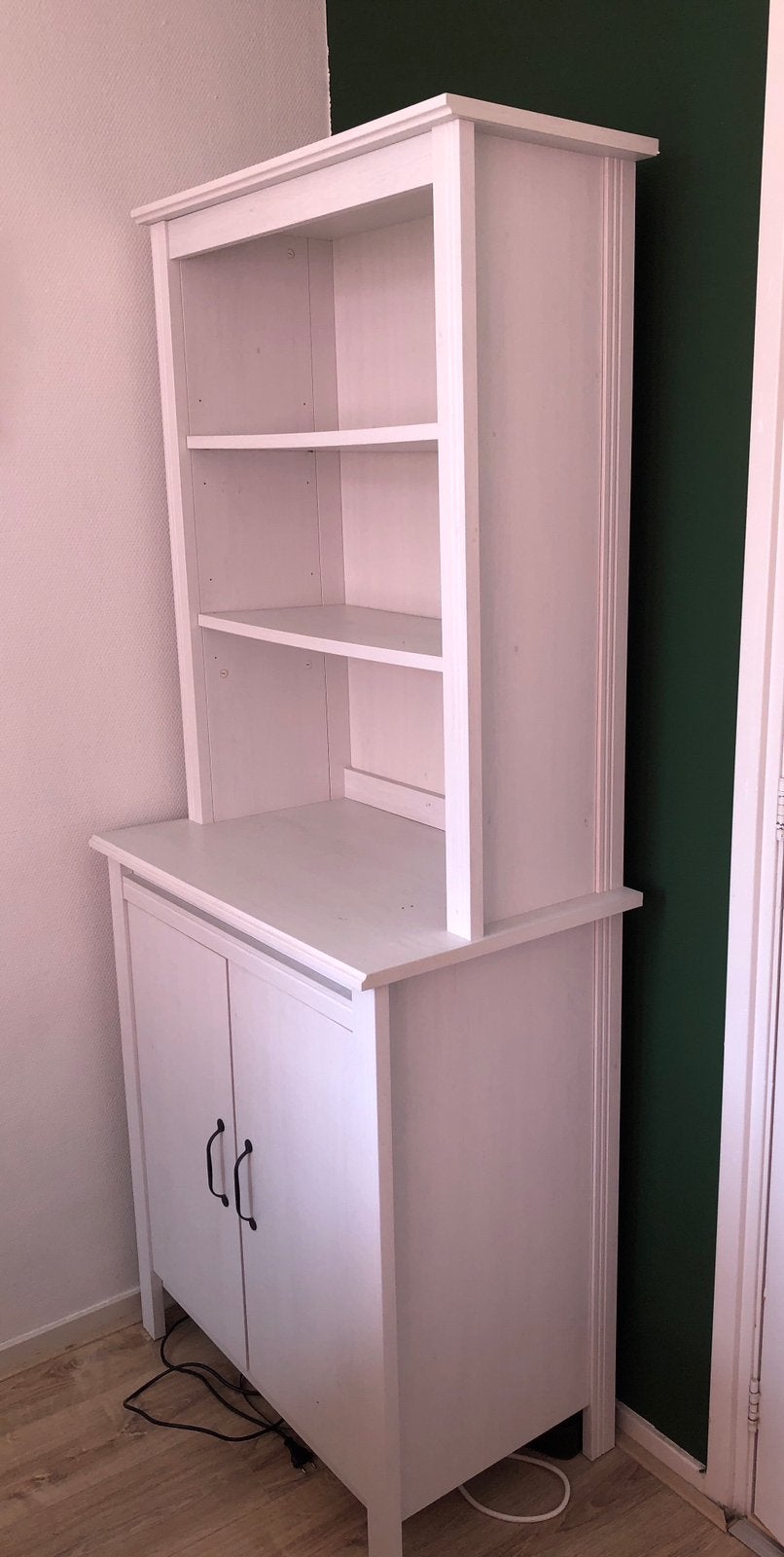 IKEA kast, opberger, wit, Ophalen, Met deur(en), 50 tot 100 cm, Zo goed als nieuw