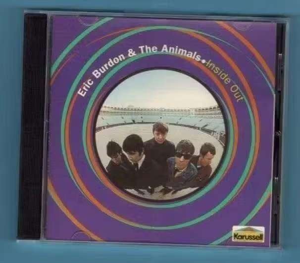 CD Eric Burdon & The Animals – Inside Out 550 119-2 Rock, Cd's en Dvd's, Blues Rock, Ophalen of Verzenden, Zo goed als nieuw, Album