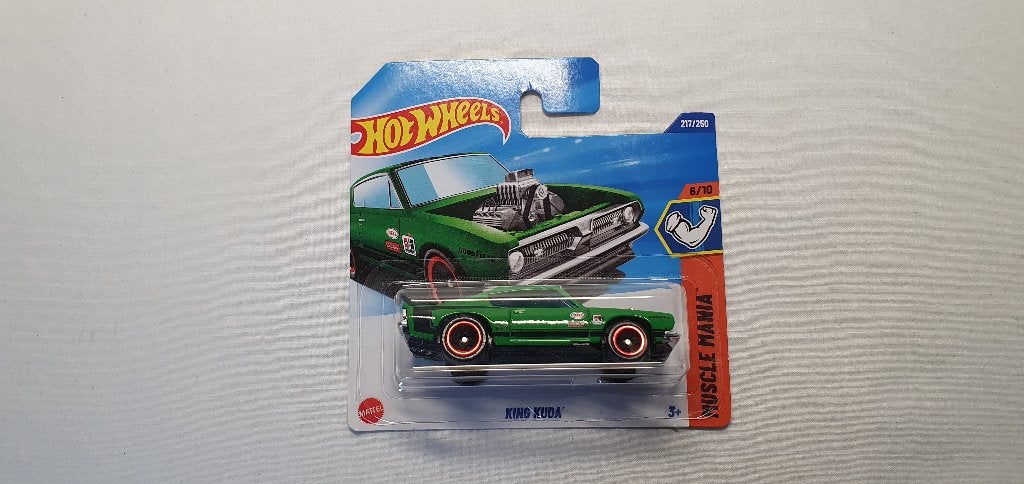 Hot Wheels Plymouth King Kuda groen, Ophalen of Verzenden, Nieuw, Auto