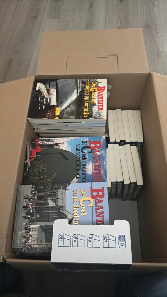 Baantjer boeken, Ophalen, Zo goed als nieuw