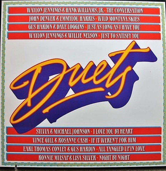 LP - DUETS - Country&Western, Cd's en Dvd's, Vinyl | Country en Western, LP, Inclusief binnenhoes, Ophalen of Verzenden, Zo goed als nieuw