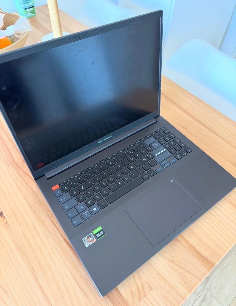 ASUS Vivobook Pro 16X (M7600Q), Computers en Software, Windows Laptops, Met videokaart, Refurbished, Gaming, AMD Ryzen 7 5800H