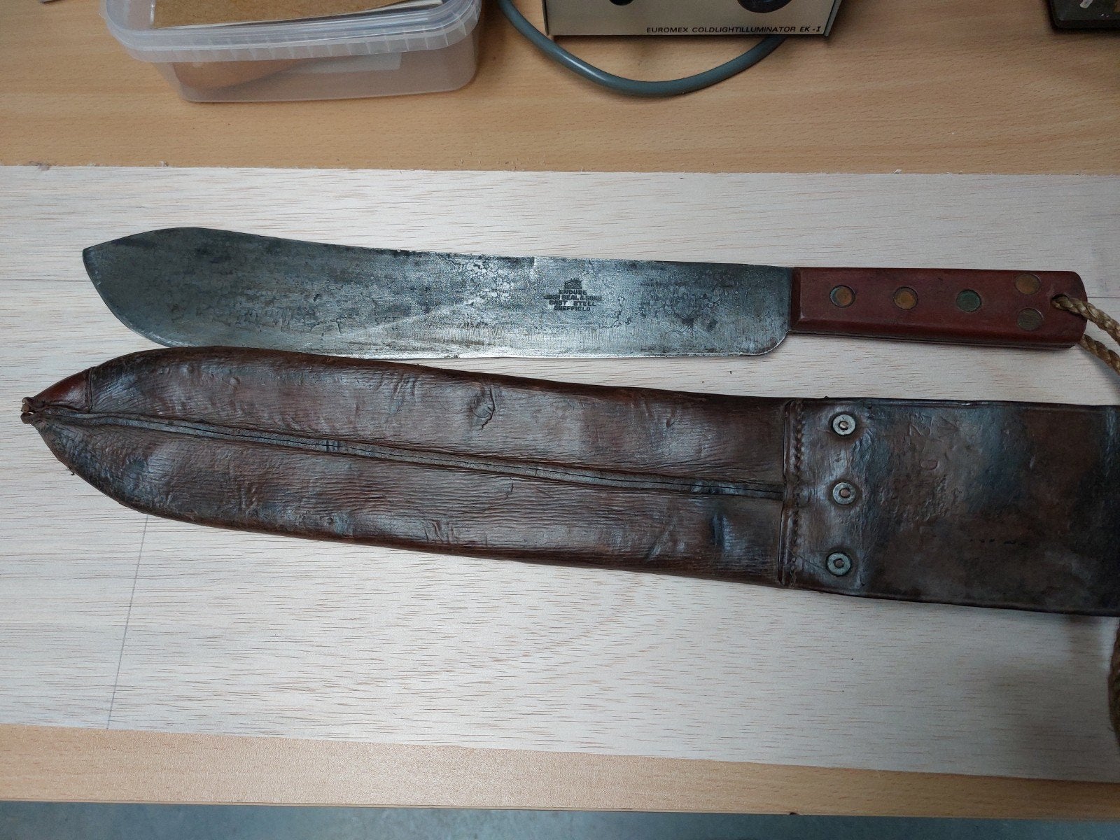 Engelse  Machette Wo 2, Verzamelen, Militaria | Tweede Wereldoorlog, Ophalen of Verzenden, Engeland