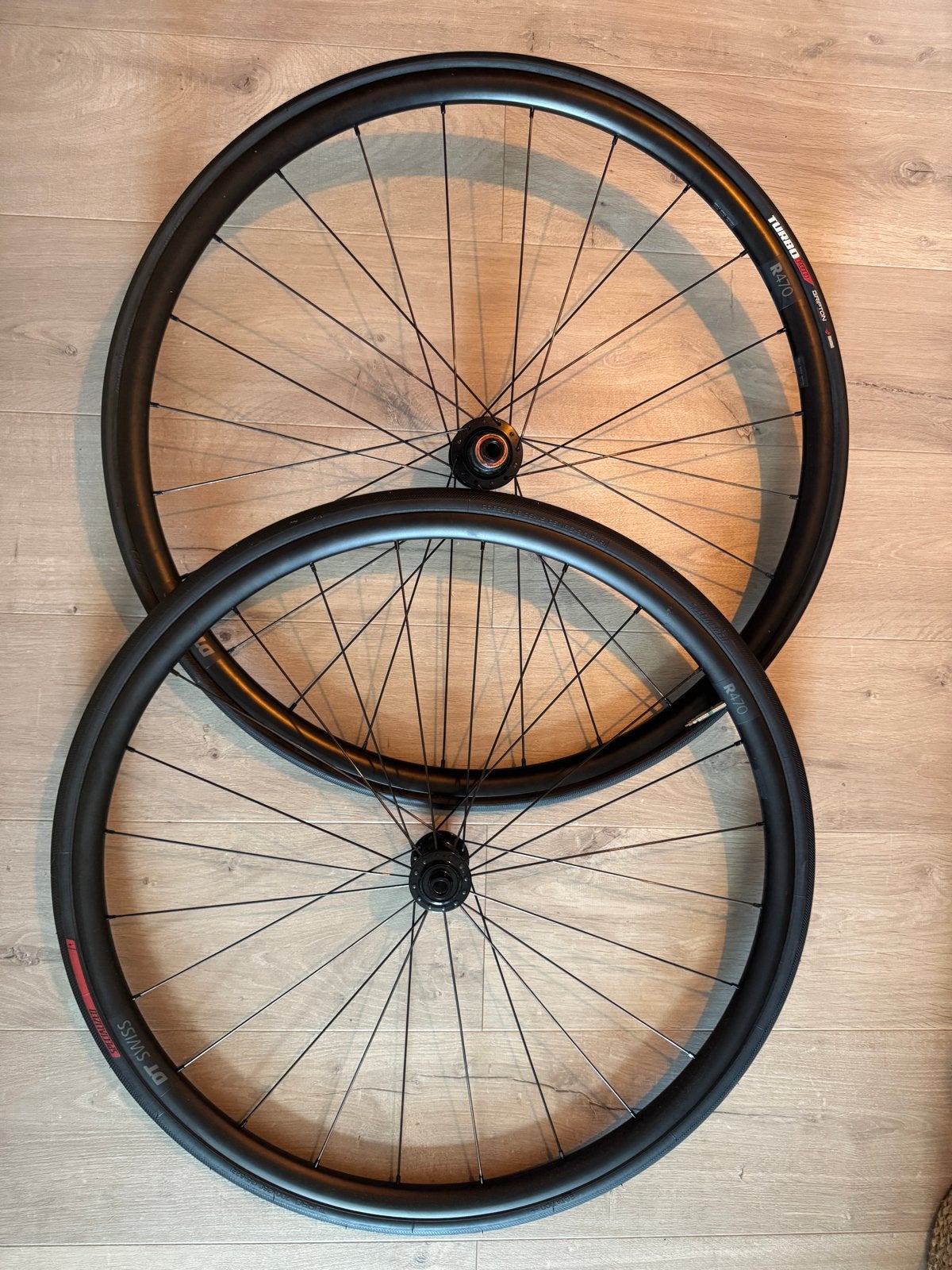 DT Swiss R470 Wielset met Specialized Turbo Pro Banden, Fietsen en Brommers, Wiel, Ophalen of Verzenden, Zo goed als nieuw, Aluminium