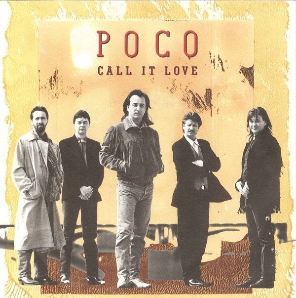 Folk Rock Single (1989) POCO - Call it Love., 7 inch, Ophalen of Verzenden, Pop, Overige typen